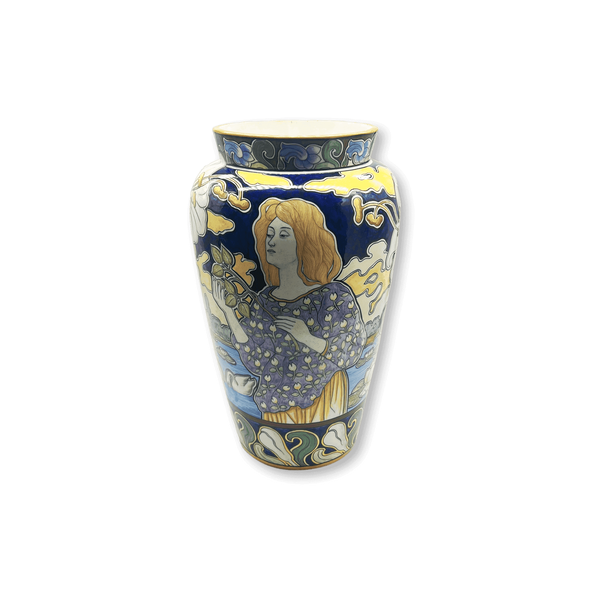 Liberty Vase by Società Ceramica di Colonnata
