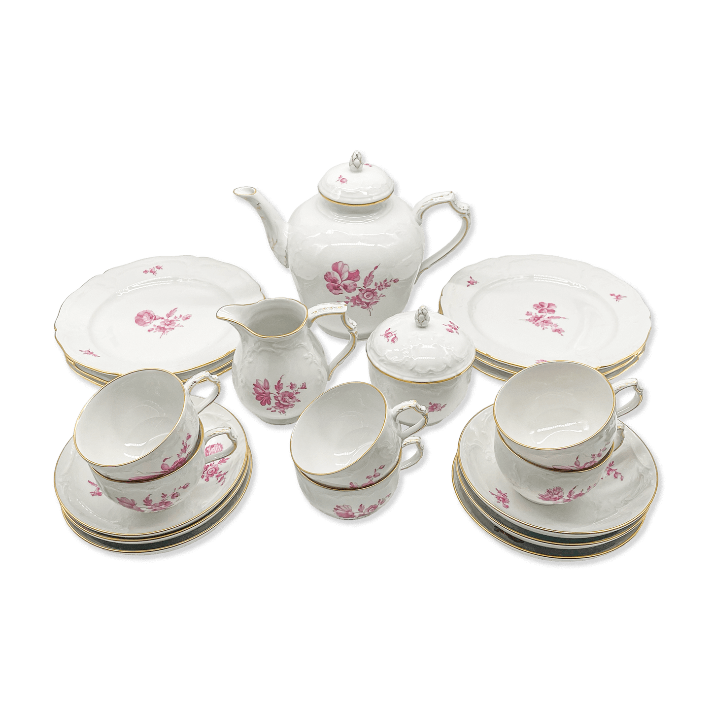 KPM Berlin Neuzierat Tea Set