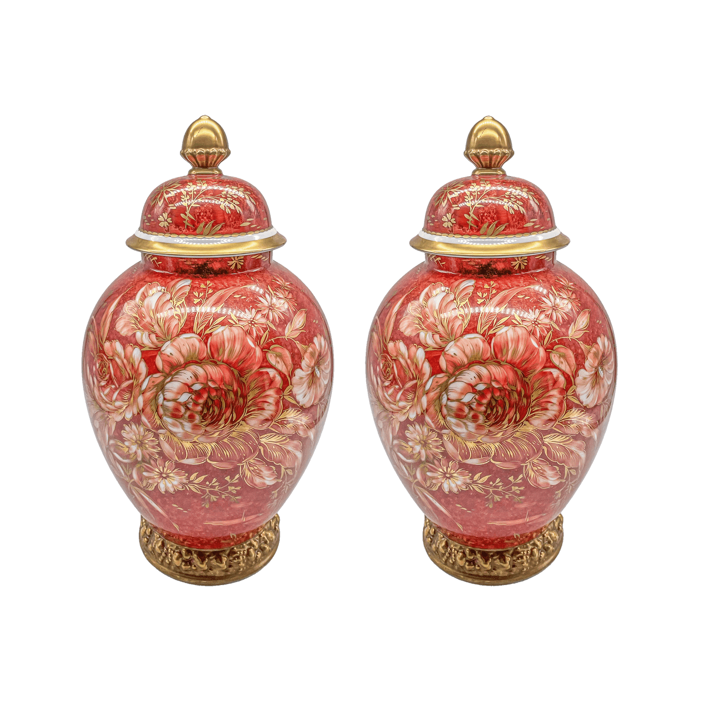 Pair of Rosenthal ‘Zaubergarten’ Potiches