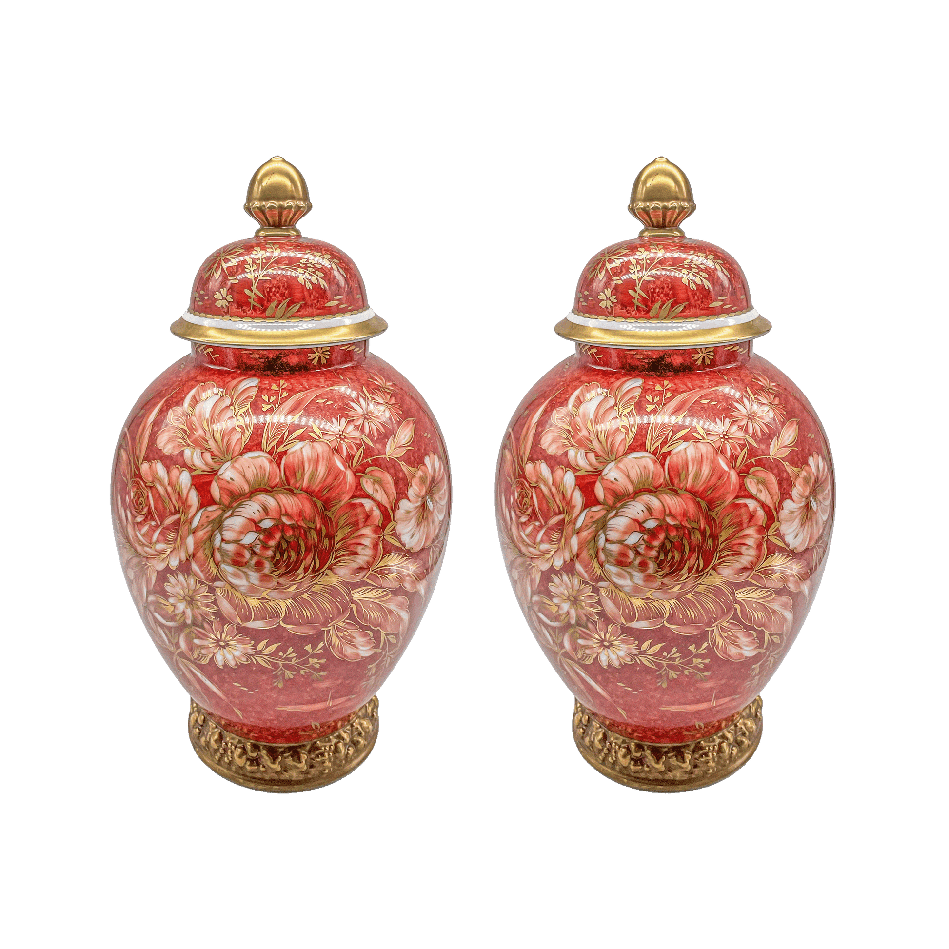 Pair of Rosenthal ‘Zaubergarten’ Potiches