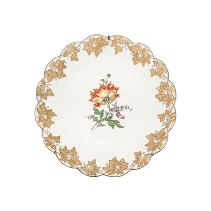 Meissen Gilded Decorative Plate