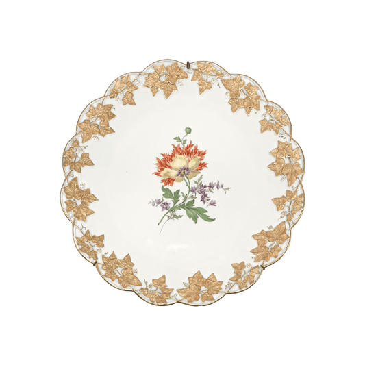 Meissen Gilded Decorative Plate