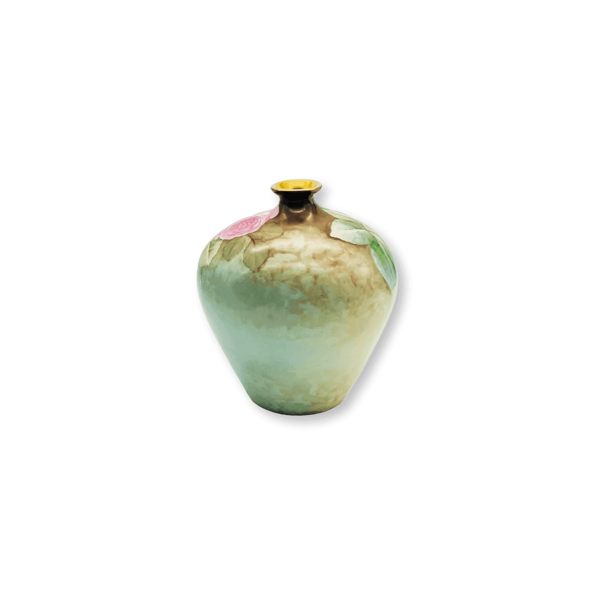 Ginori "I Fioristi" Rose Vase by Pilade Donnini