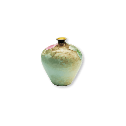 Ginori "I Fioristi" Rose Vase by Pilade Donnini