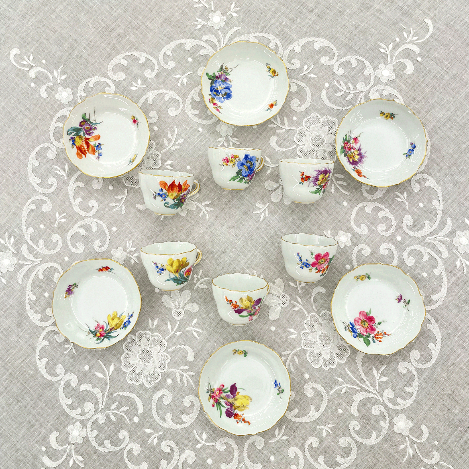 Meissen Mocca Coffee Set