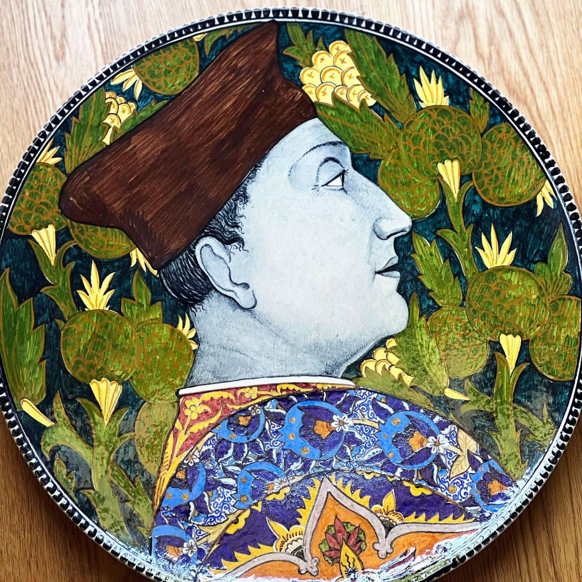 Pair of Parade Plates by Torquato Castellani