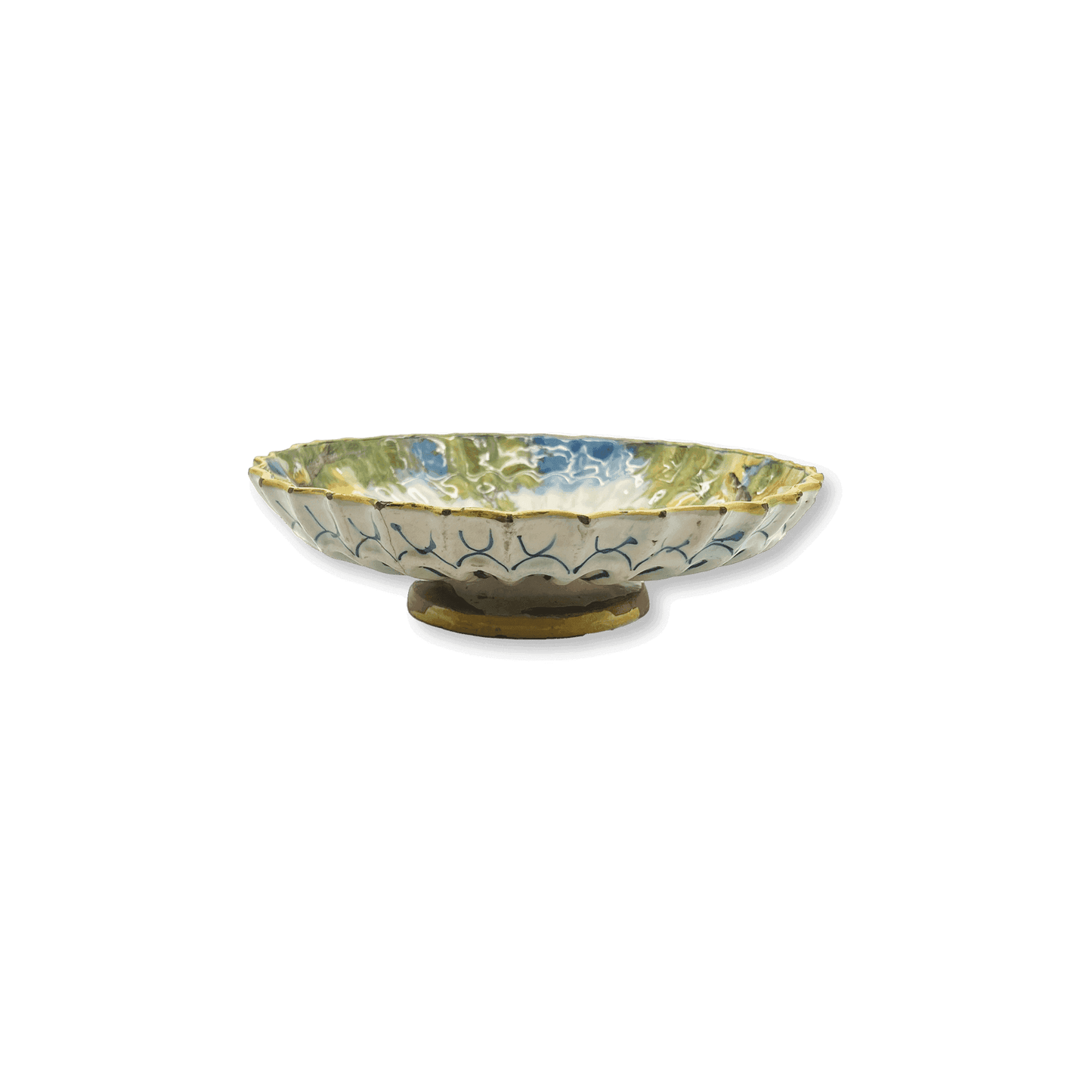 Majolica Plate with a Biblical Scene