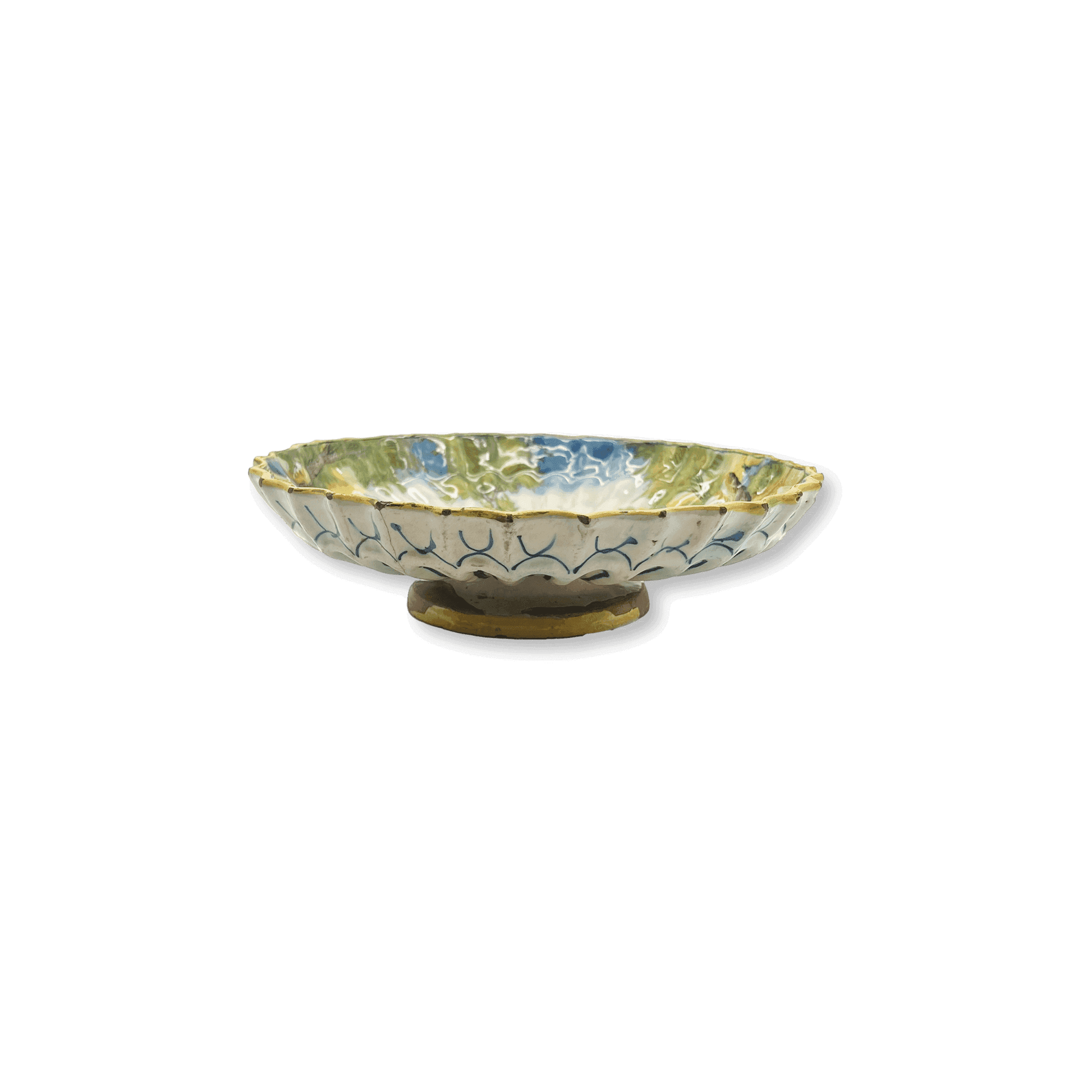 Majolica Plate with a Biblical Scene