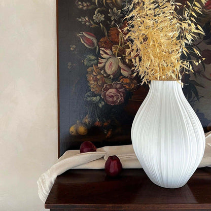 Rosenthal Porcelain Plissée Vase by Martin Freyer