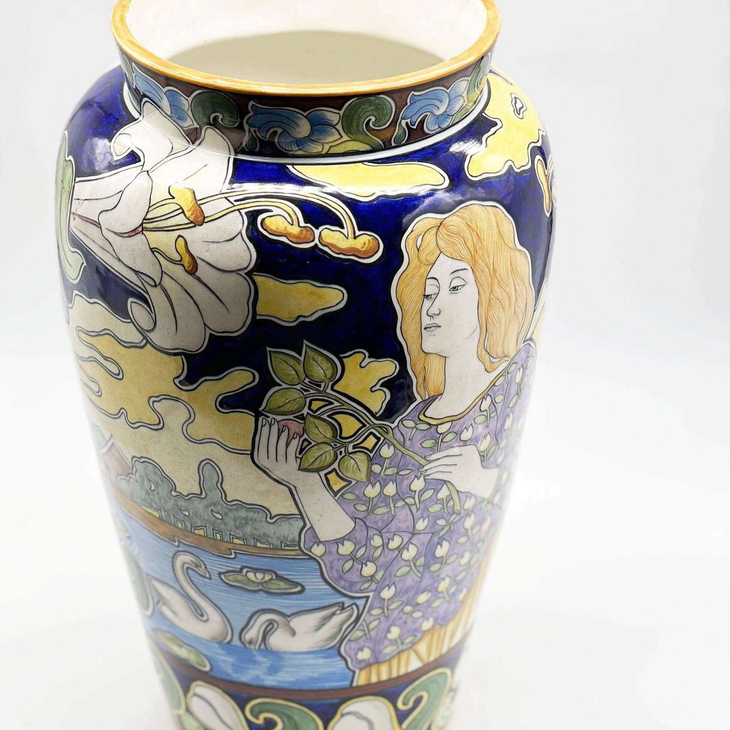 Liberty Vase by Società Ceramica di Colonnata