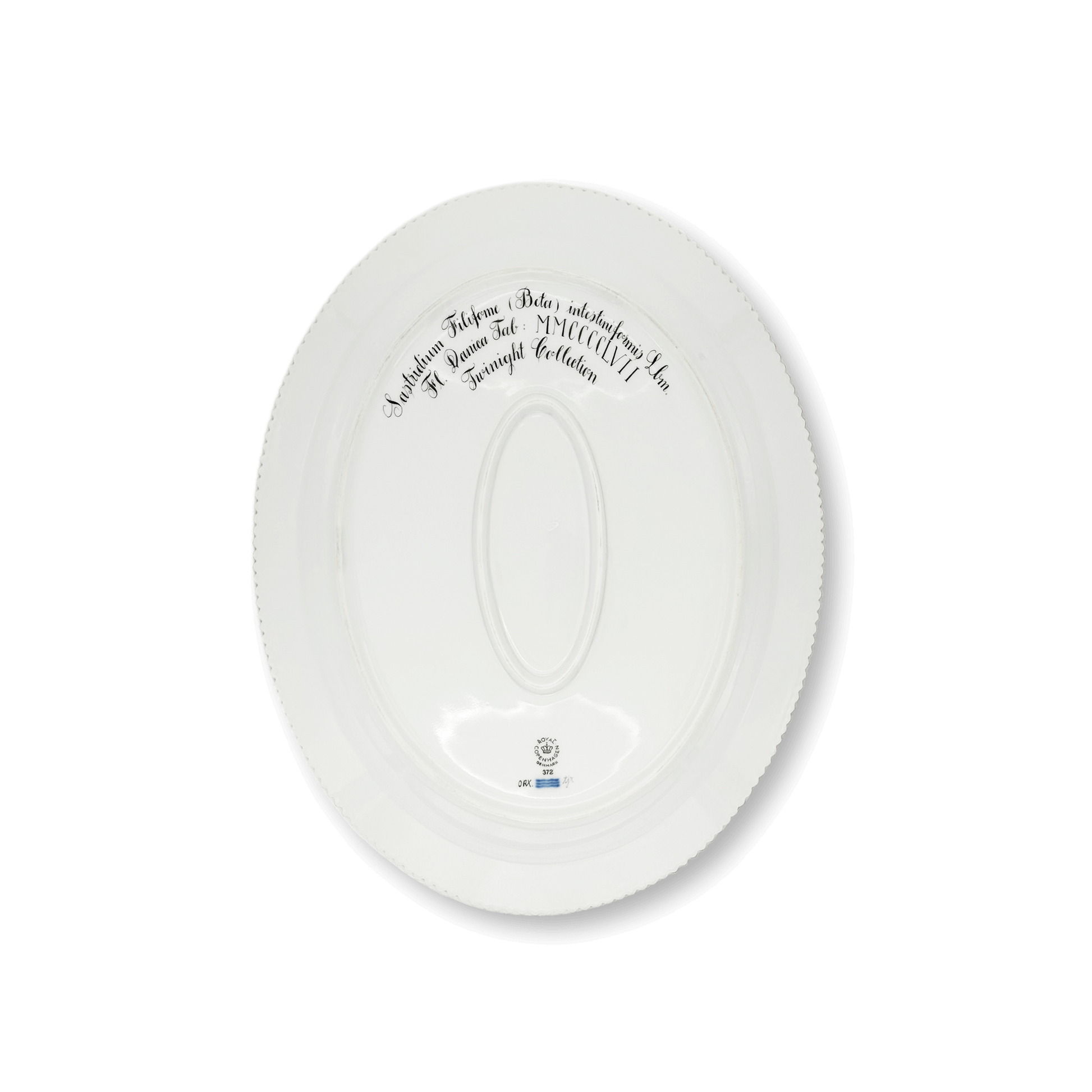 "Flora Danica" Royal Copenhagen Oval Platter
