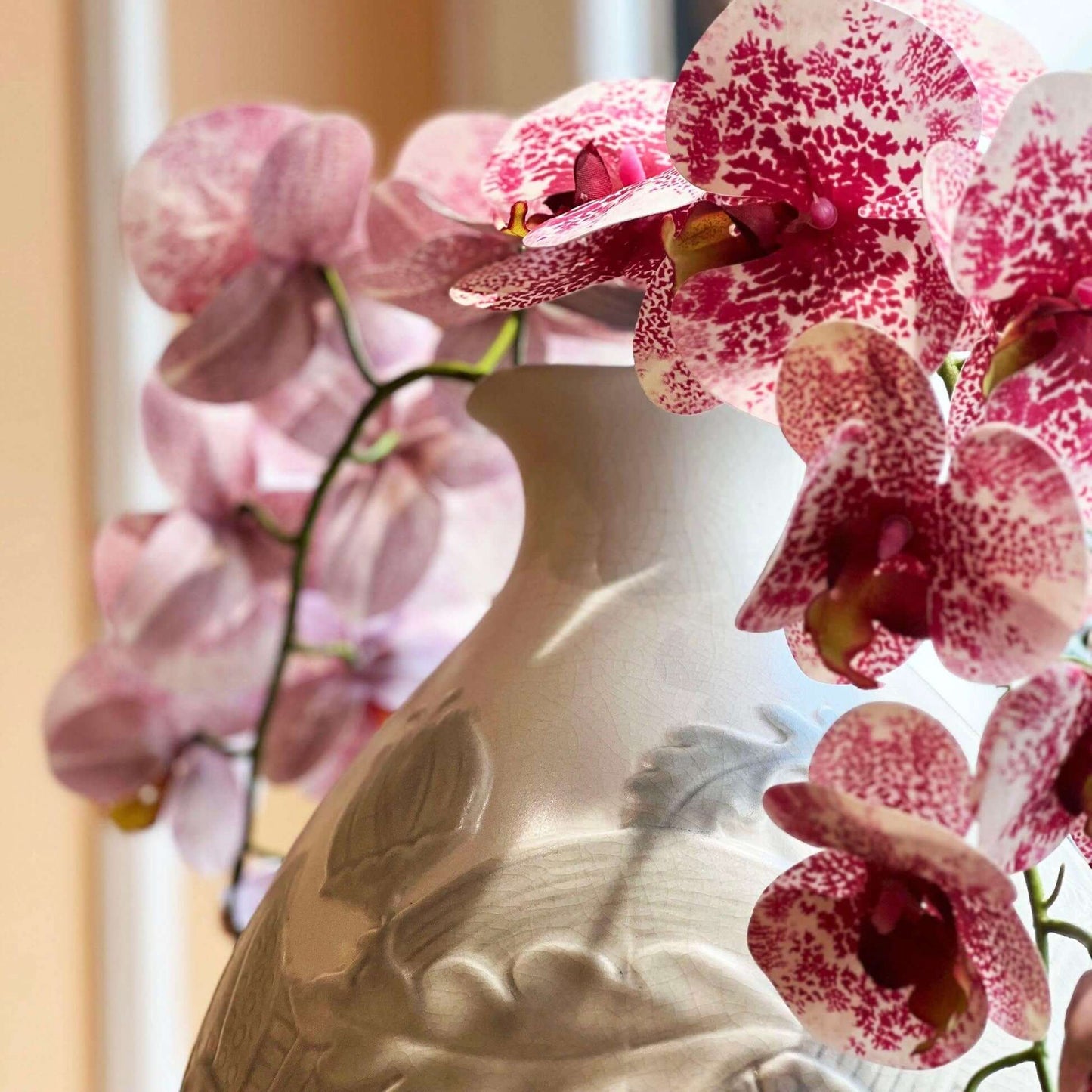 Ginori Large White Vase by Giovanni Gariboldi