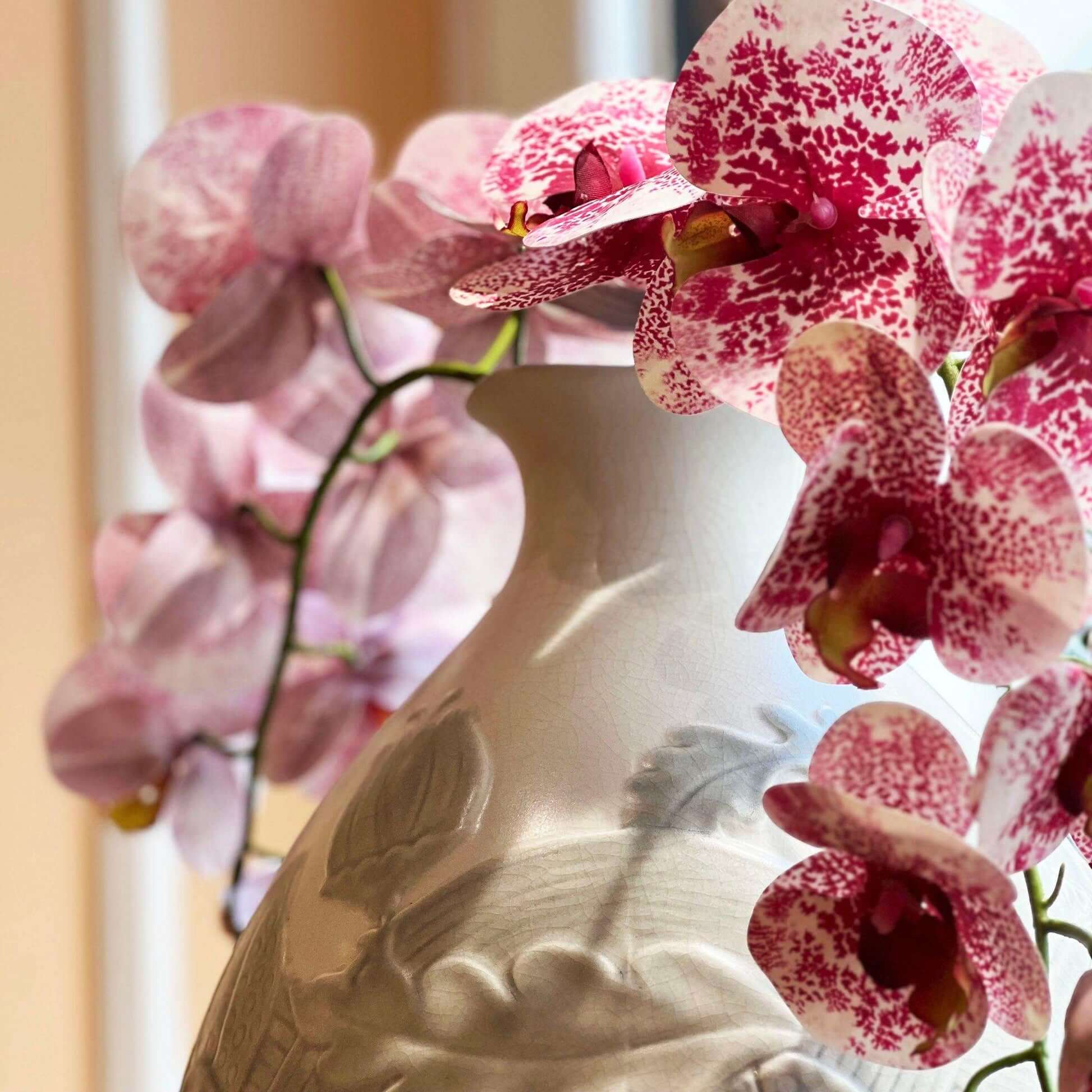 Ginori Large White Vase by Giovanni Gariboldi