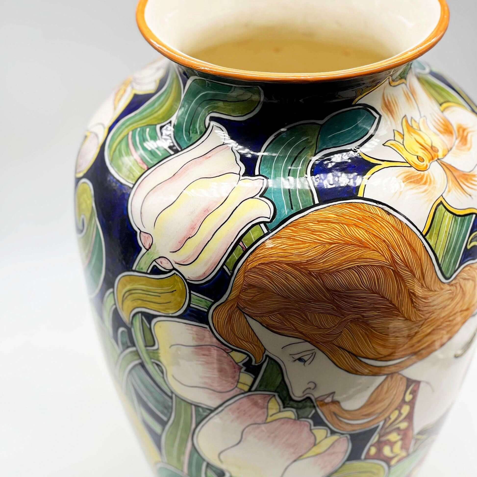 Liberty Vase by Società Ceramica di Colonnata