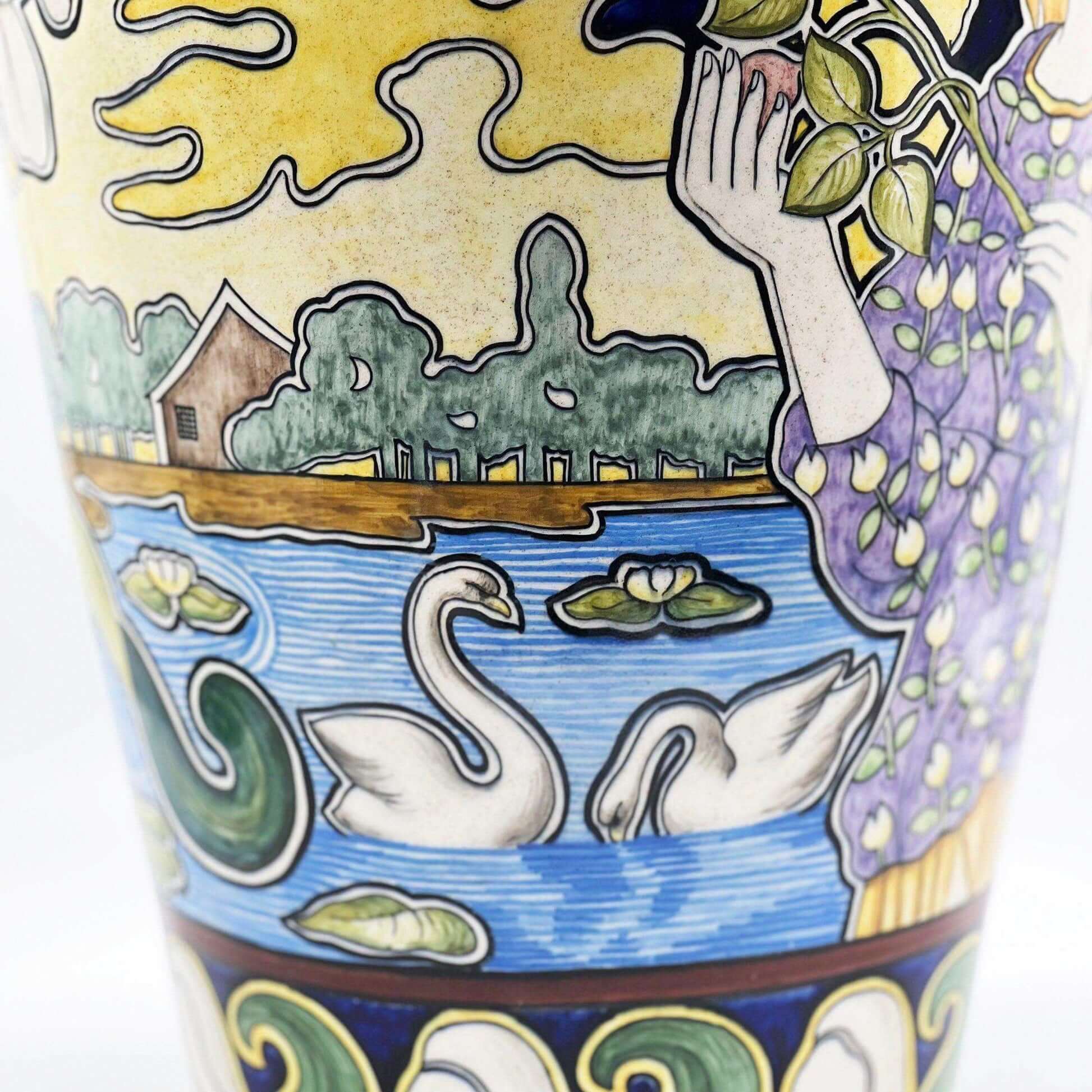 Liberty Vase by Società Ceramica di Colonnata