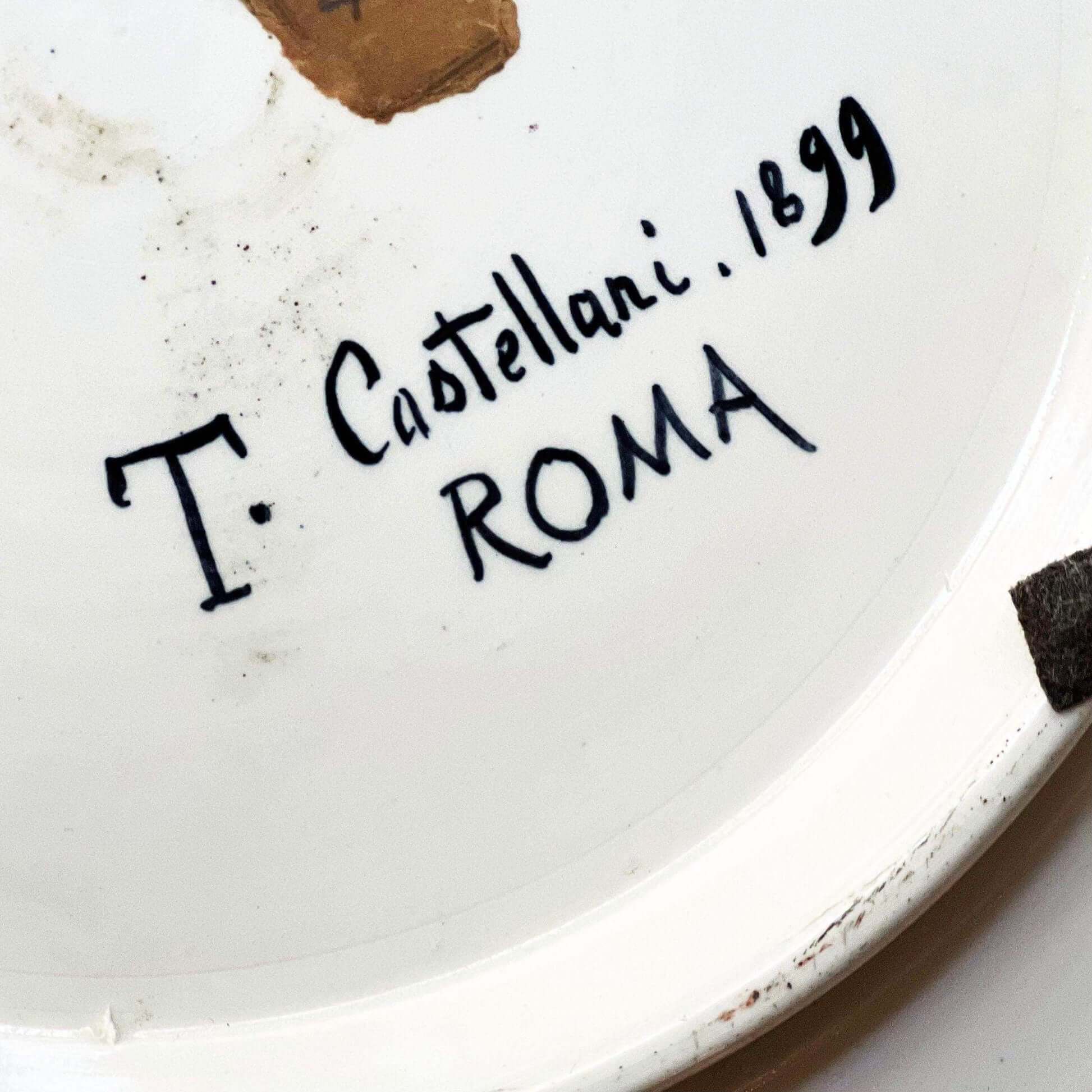 Pair of Parade Plates by Torquato Castellani