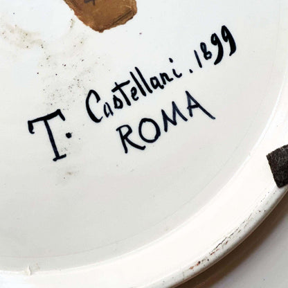 Pair of Parade Plates by Torquato Castellani