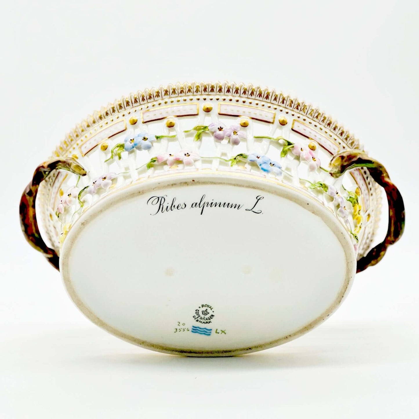 "Flora Danica" Royal Copenhagen Basket