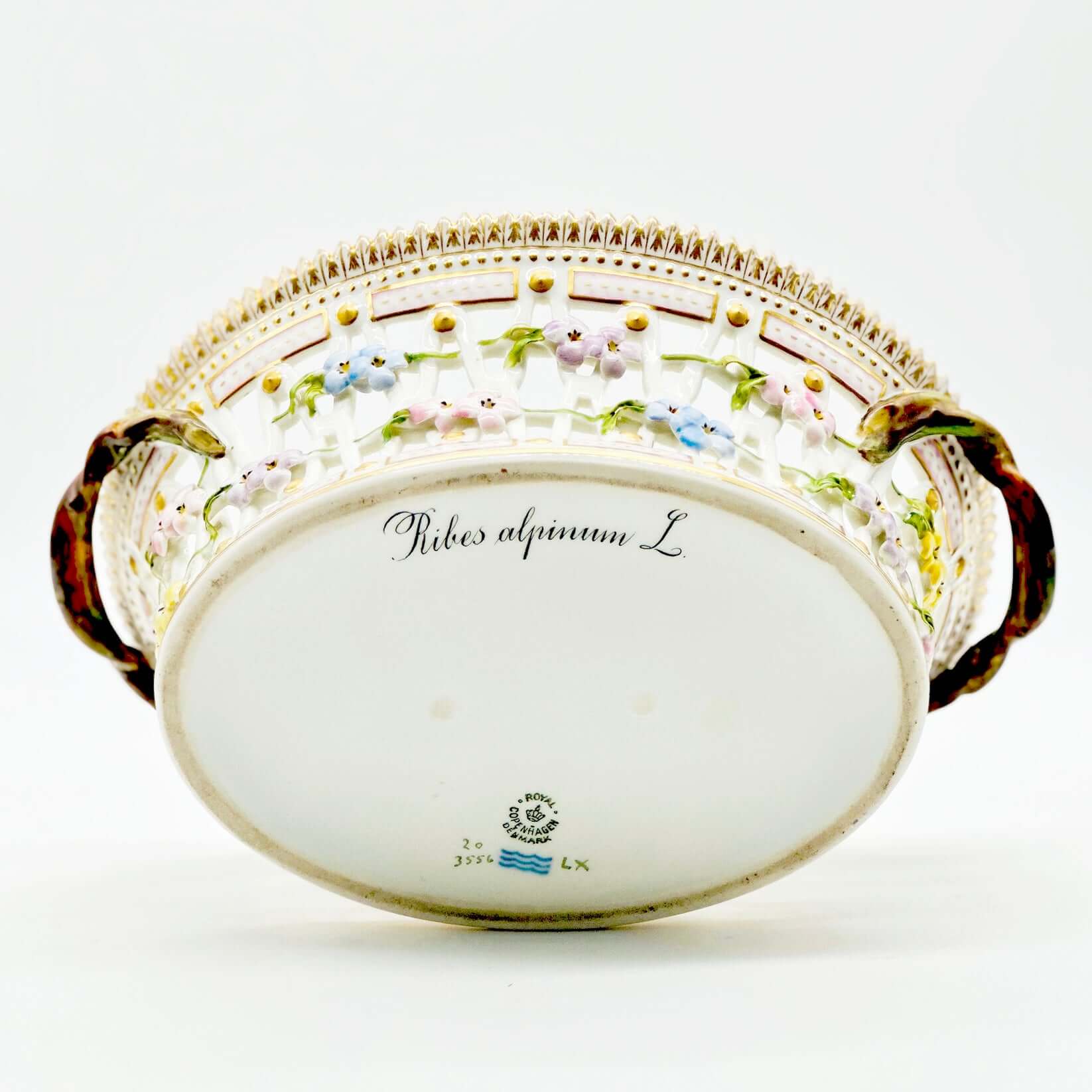 "Flora Danica" Royal Copenhagen Basket