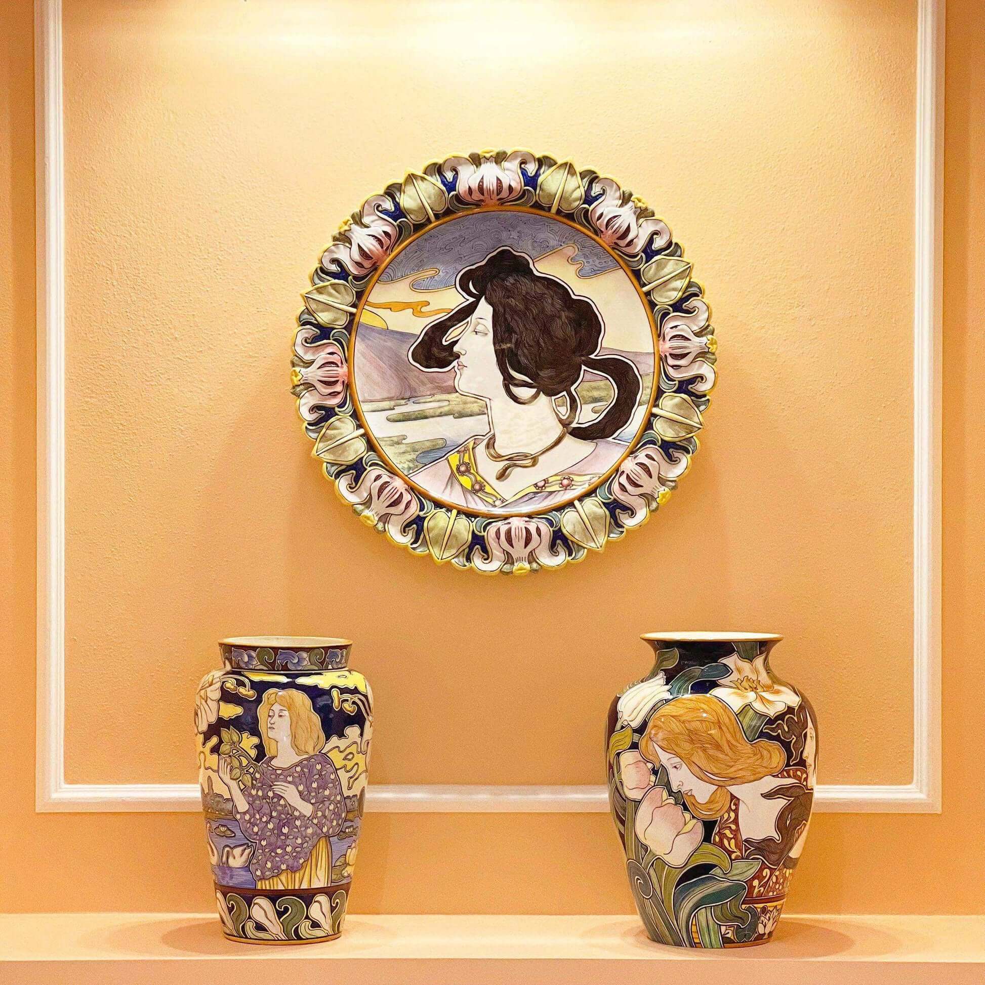 Liberty Vase by Società Ceramica di Colonnata