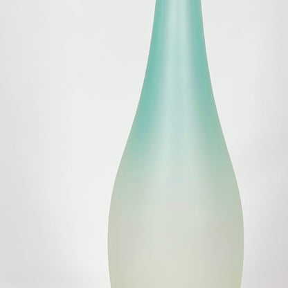 Murano Green Flute Vase with Frosted Finish - Galleria Fossi 33