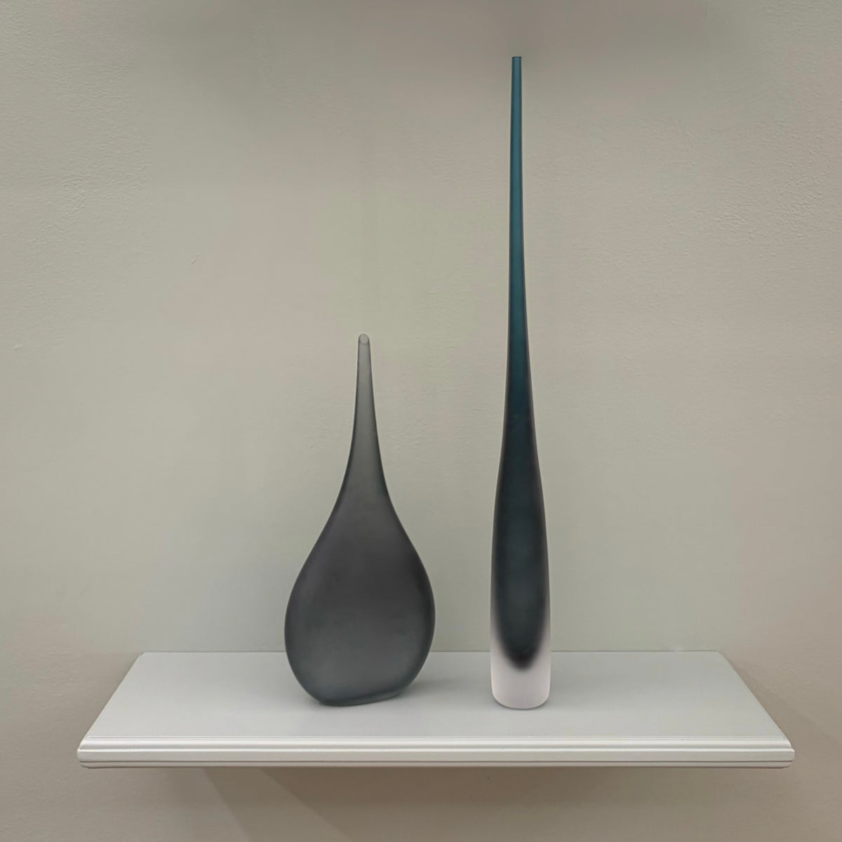 Vivarini Murano Teardrop & Flute Vases