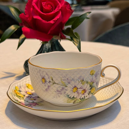 Herend Limited Edition Daisy Tea Set of 6