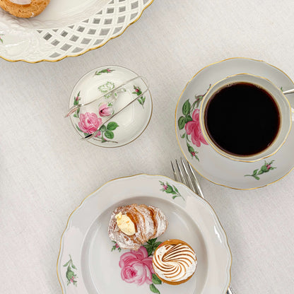 Meissen "Red Rose" Coffee Service of 6