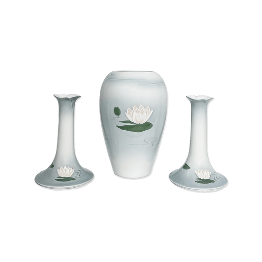 Bing & Grøndahl Waterlily Decorative Set