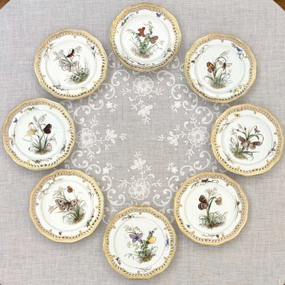 Royal Copenhagen Butterfly Plates Set