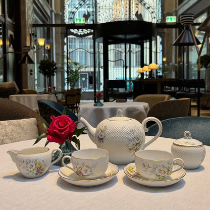 Herend Limited Edition Daisy Tea Set of 6