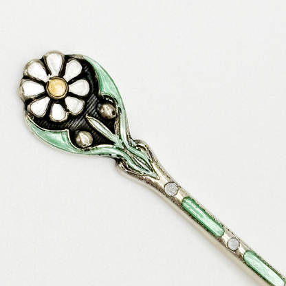 Set of Six Silver Coffe Spoons