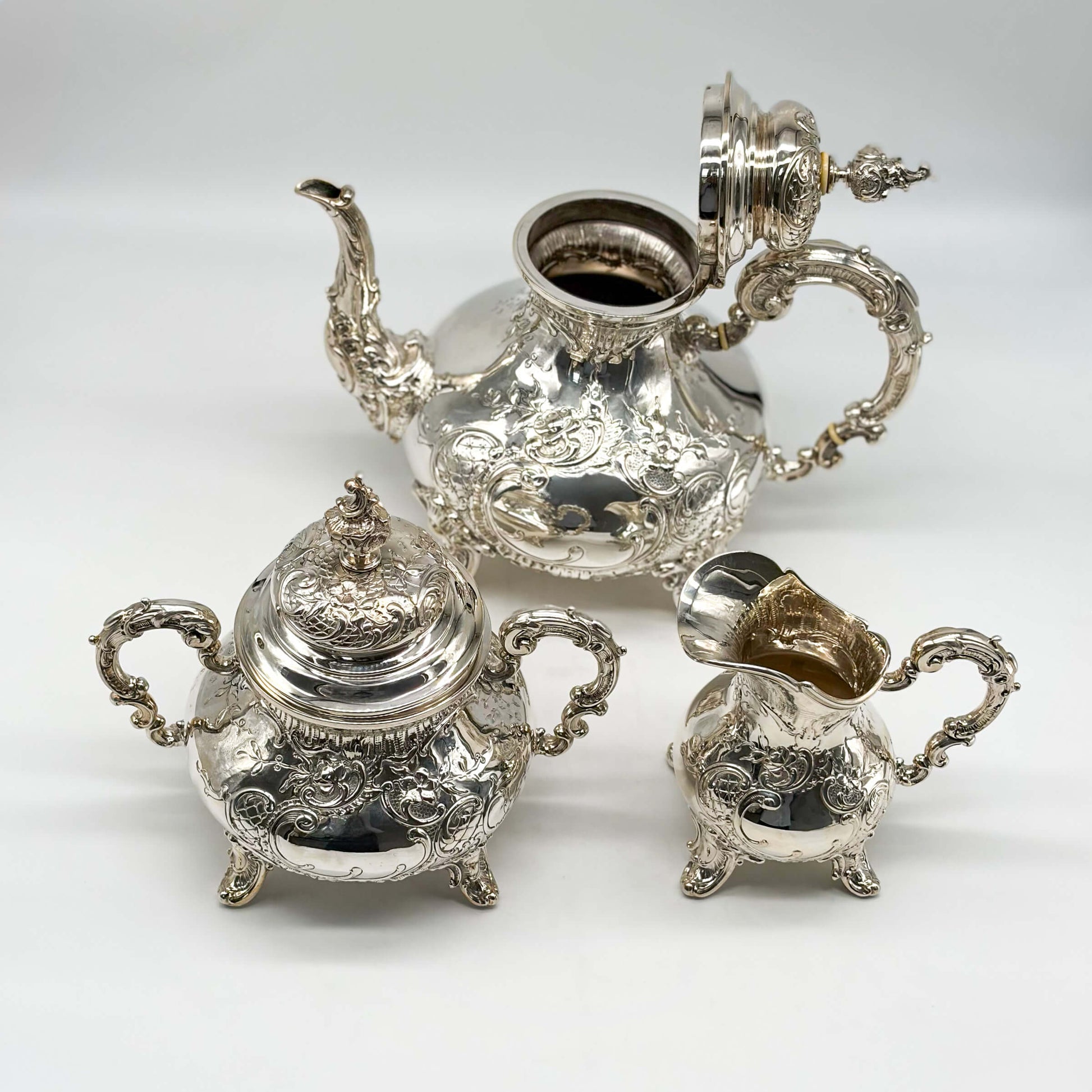 Danish Vintage Silver Coffee Service