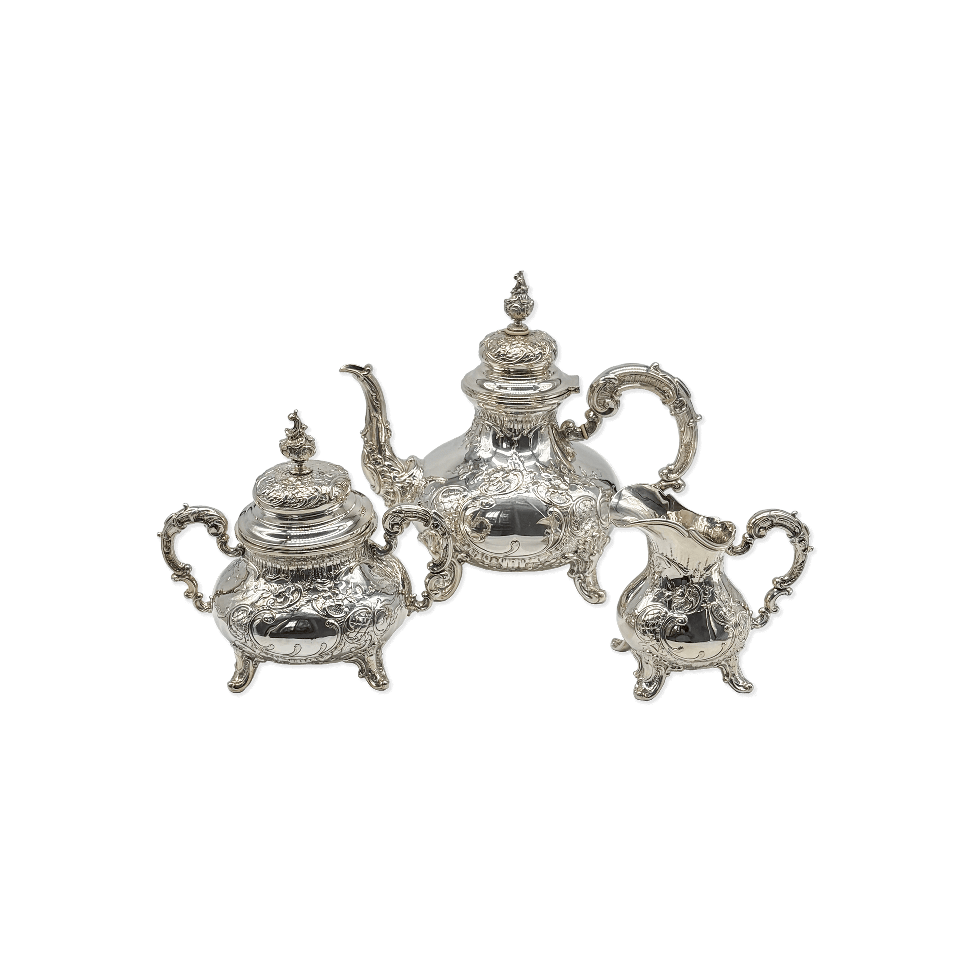 Danish Vintage Silver Coffee Service