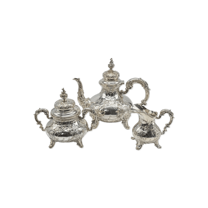 Danish Vintage Silver Coffee Service