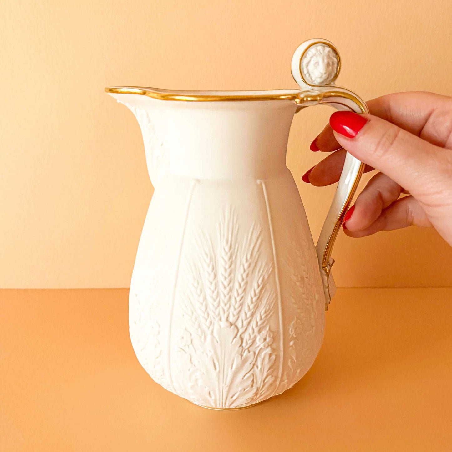 Royal Copenhagen Biscuit Porcelain Jug