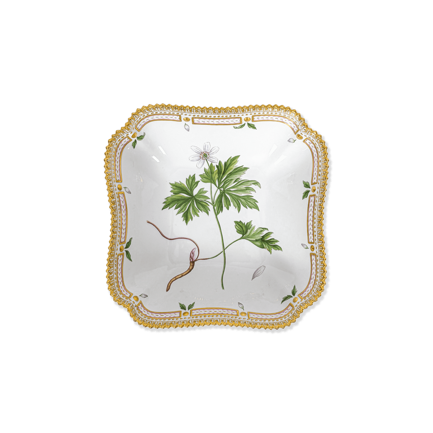Royal Copenhagen "Flora Danica" Anemone Porcelain Bowl