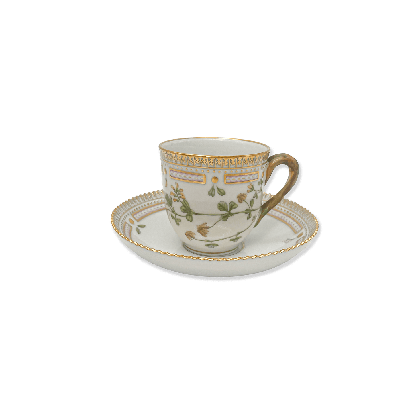 Royal Copenhagen "Flora Danica" Trifolium Coffee Cup