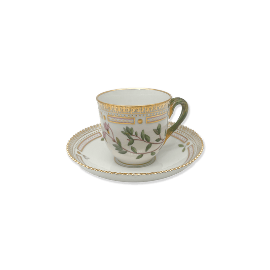 Royal Copenhagen "Flora Danica" Oxycoccus Coffee Cup