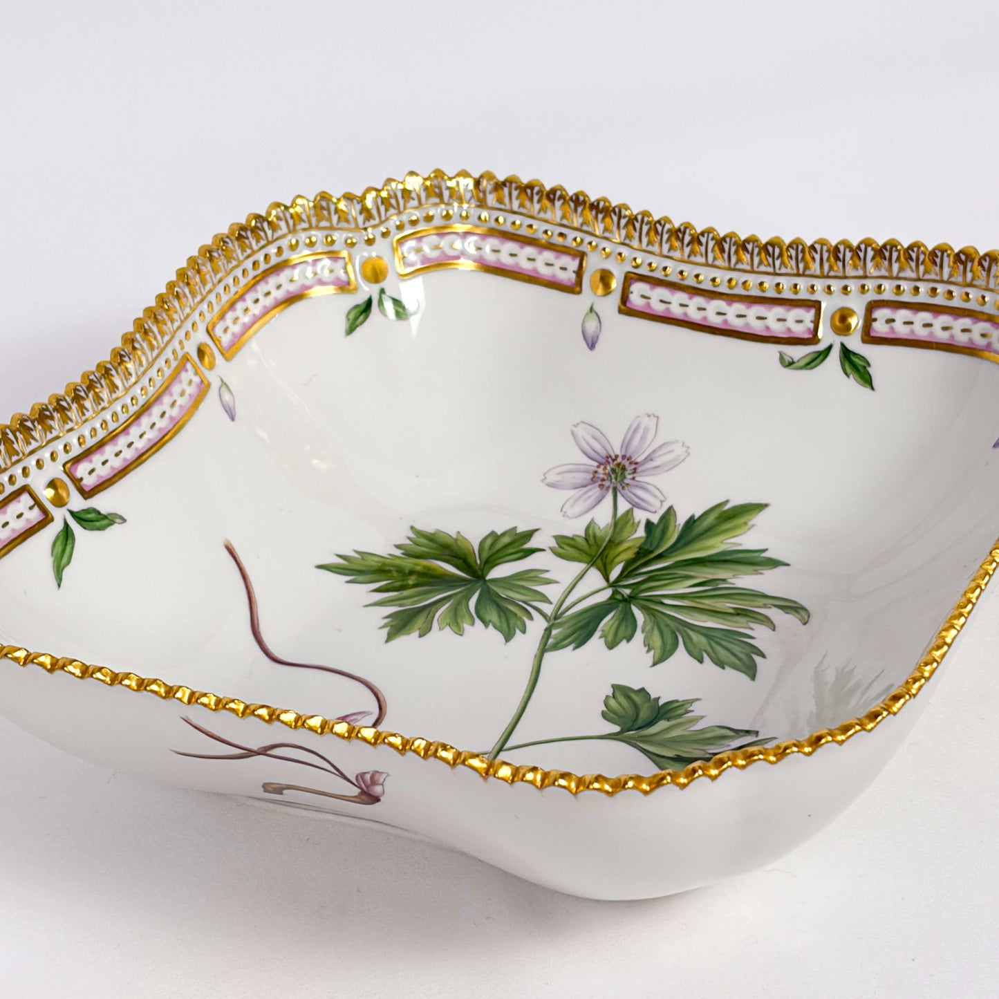 Royal Copenhagen "Flora Danica" Anemone Porcelain Bowl