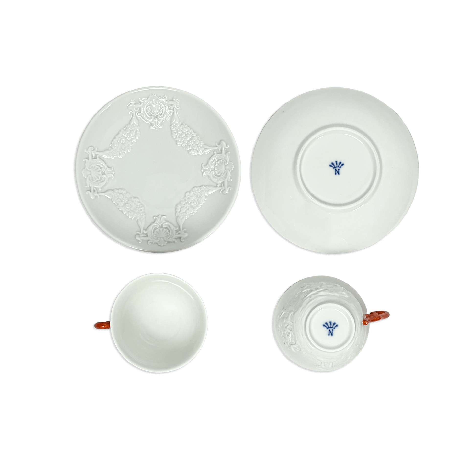 Ginori Tea Service with Mythological Reliefs - Galleria Fossi 33