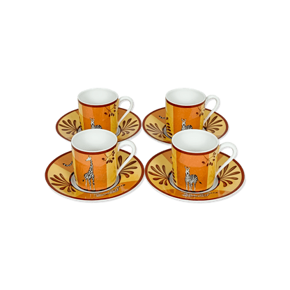 Hermès “Africa” Espresso Cup & Saucer - Galleria Fossi 33