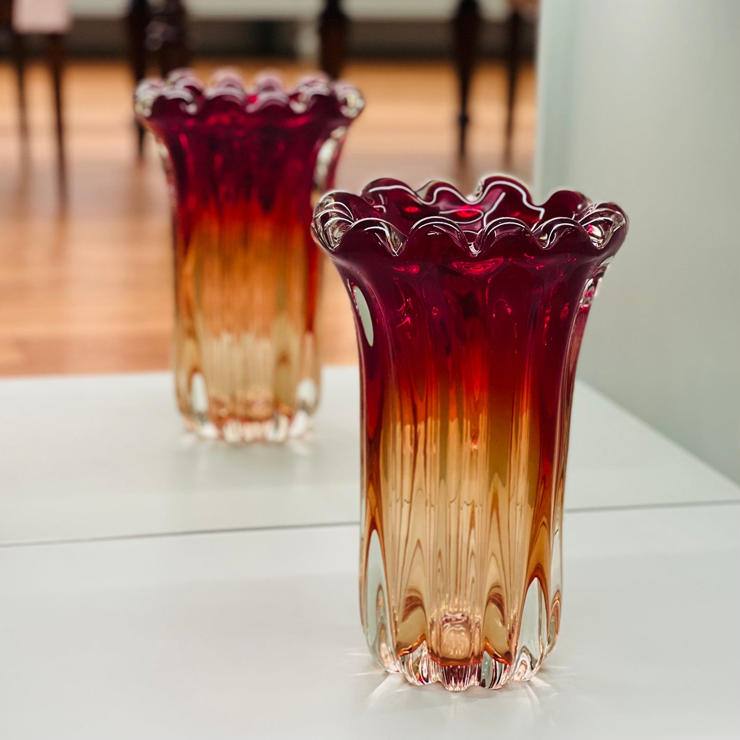 Gradient Murano Vase - Galleria Fossi 33