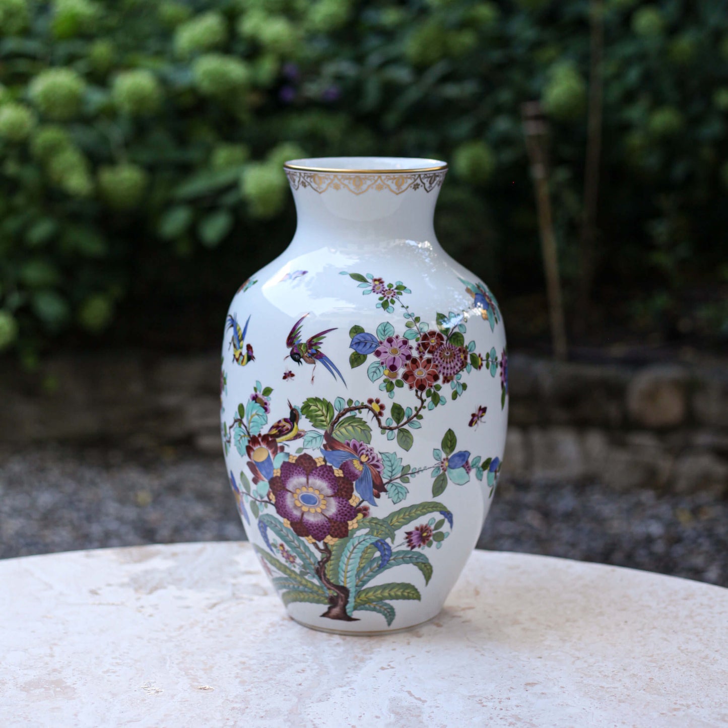Meissen Large "Indian Flower" Porcelain Vase
