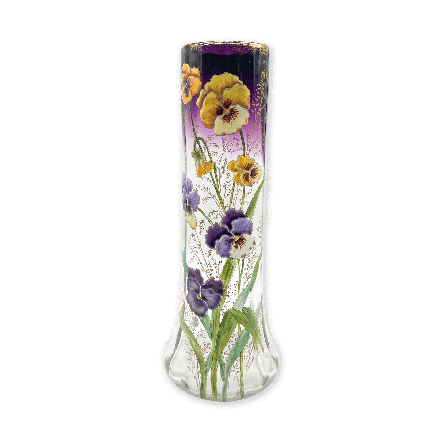 Legras Mont Joye Flower Vase