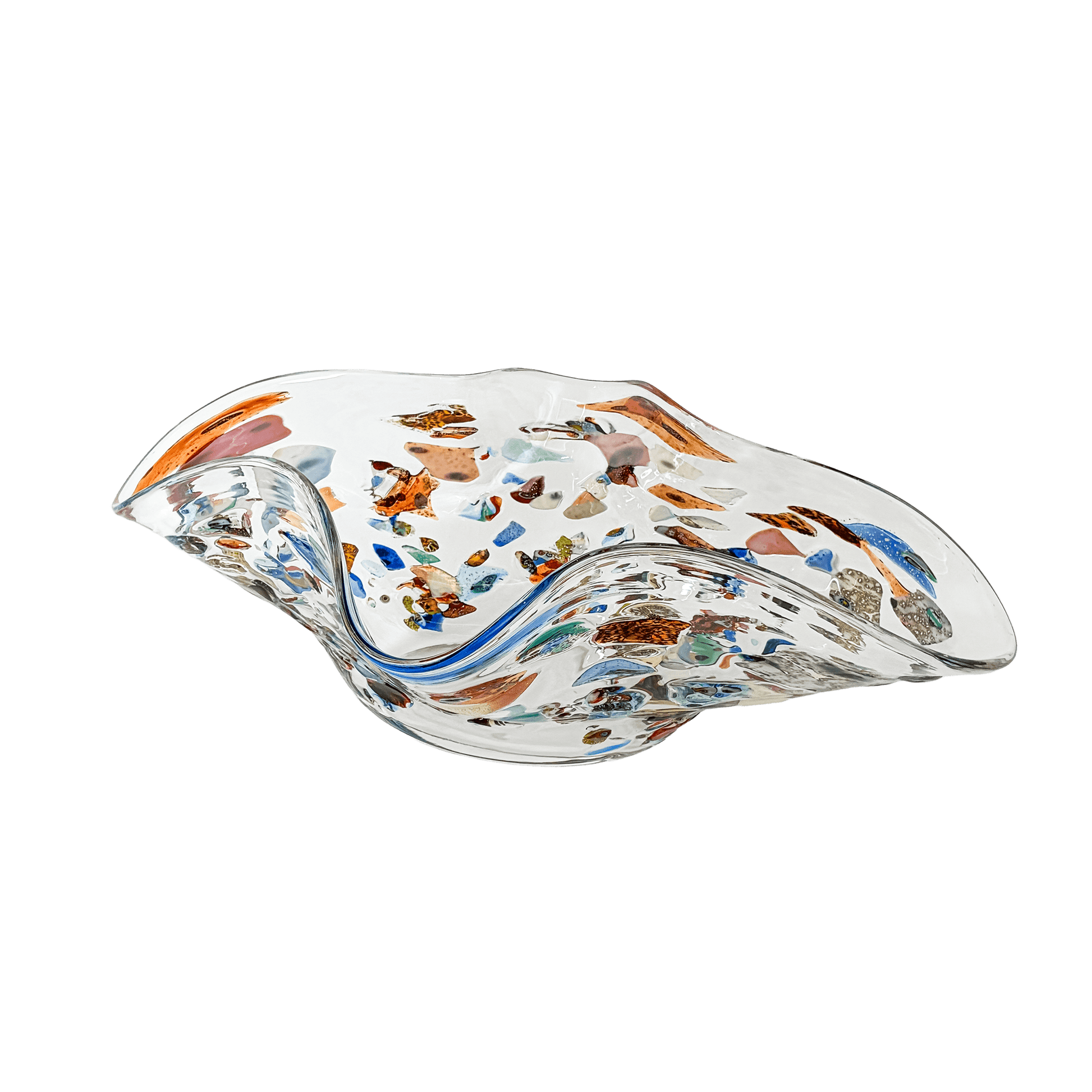 Murrine Style Glass Centerpiece - Galleria Fossi 33