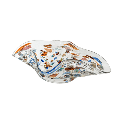 Murrine Style Glass Centerpiece - Galleria Fossi 33