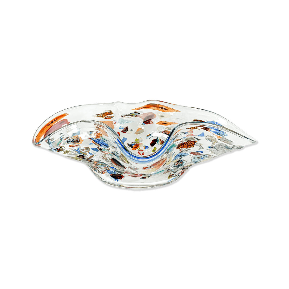 Murrine Style Glass Centerpiece
