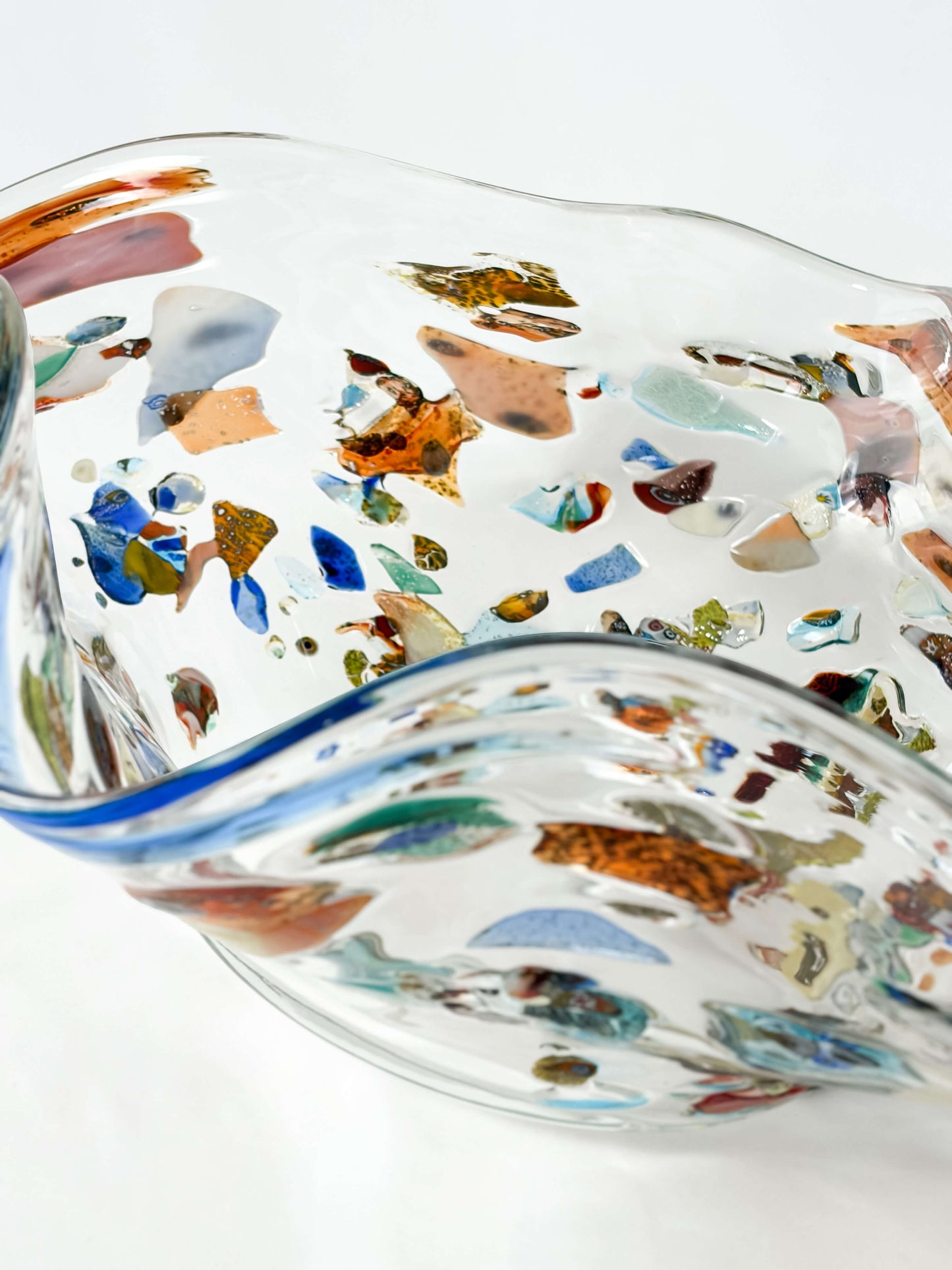 Murrine Style Glass Centerpiece - Galleria Fossi 33