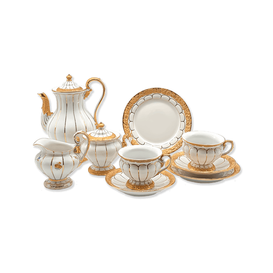 Meissen Richly Gilt B-Form Tête-a-Tête - Galleria Fossi 33